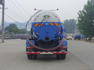 东风后双桥18.3方吸污车