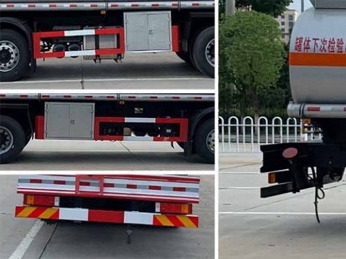 东风天龙前四后八26方汽油运油车