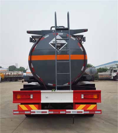 东风前四后六20方氢氯酸8类腐蚀性物品罐式运输车
